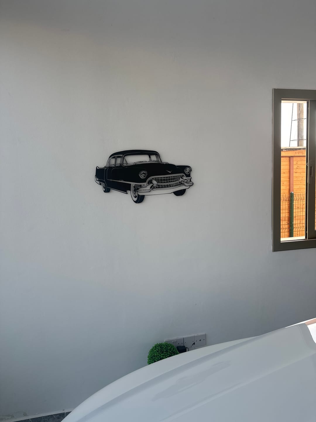 Customer photo review of Klasik Cadillac – Araba Metal Duvar Dekoru