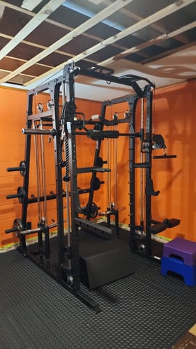 Customer photo review of M4-2.0 Ultra All-In-One Smith Machine Functional Trainer (UPGRADED)