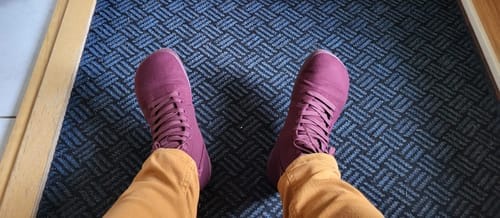 Customer photo review of Vaistoa Tunto 2 | Felt Barefoot Sneakers
