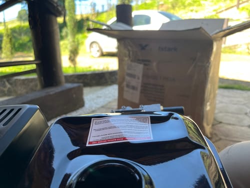 Customer photo review of Hidrolavadora Industrial Motor A Gasolina 2200 Psi 7 Hp