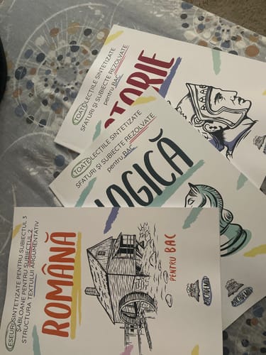 Recenzie cu fotografie de la un client despre Pachet Bacalaureat (Română + Istorie + Logică) Bacademia
