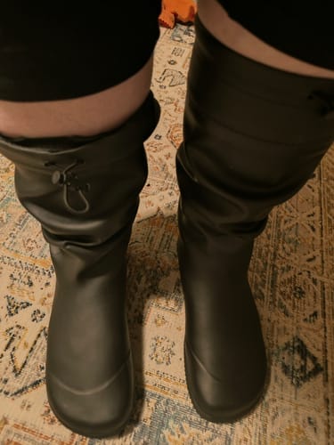 Customer photo review of Vaistoa Katve 2 | Rubber Barefoot Rain Boots