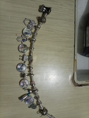 Customer photo review of Charm Personalizado "Love Forever"