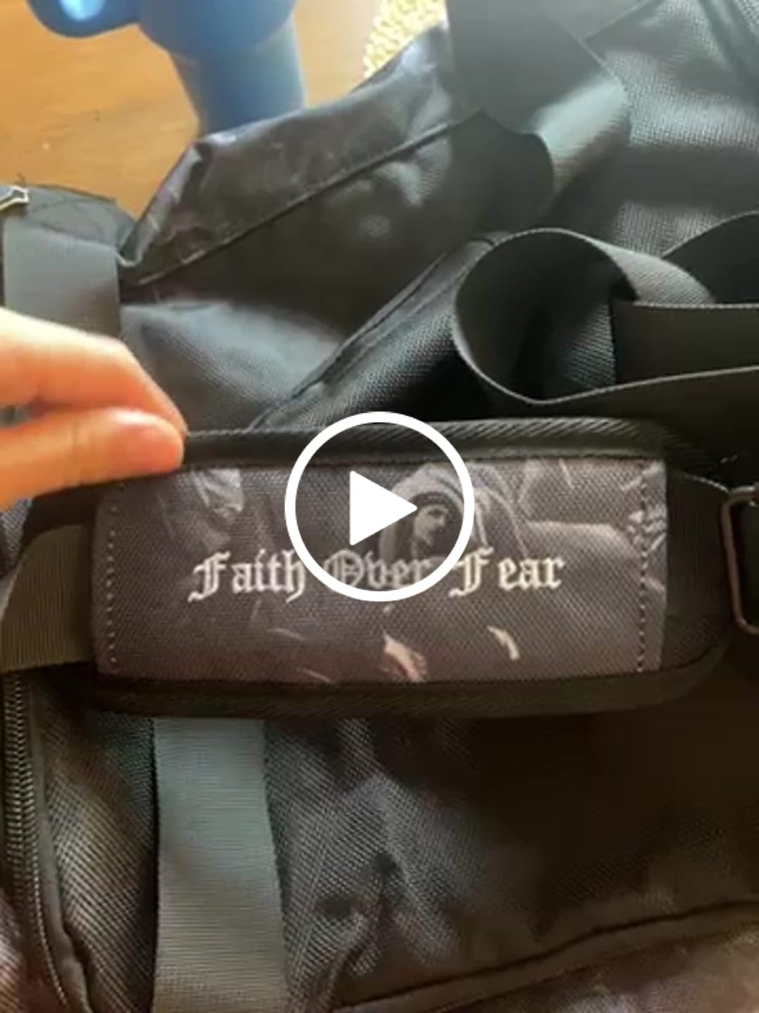 Customer video review of Light In The Darkness Duffle Bag