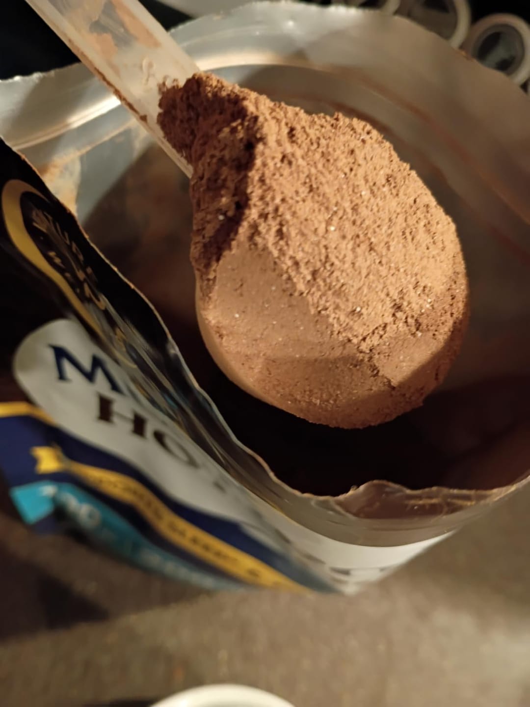Customer photo review of Mushroom Hot Cocoa - 30 servings