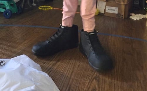 Customer photo review of Ash - Winter Barefoot Shoes