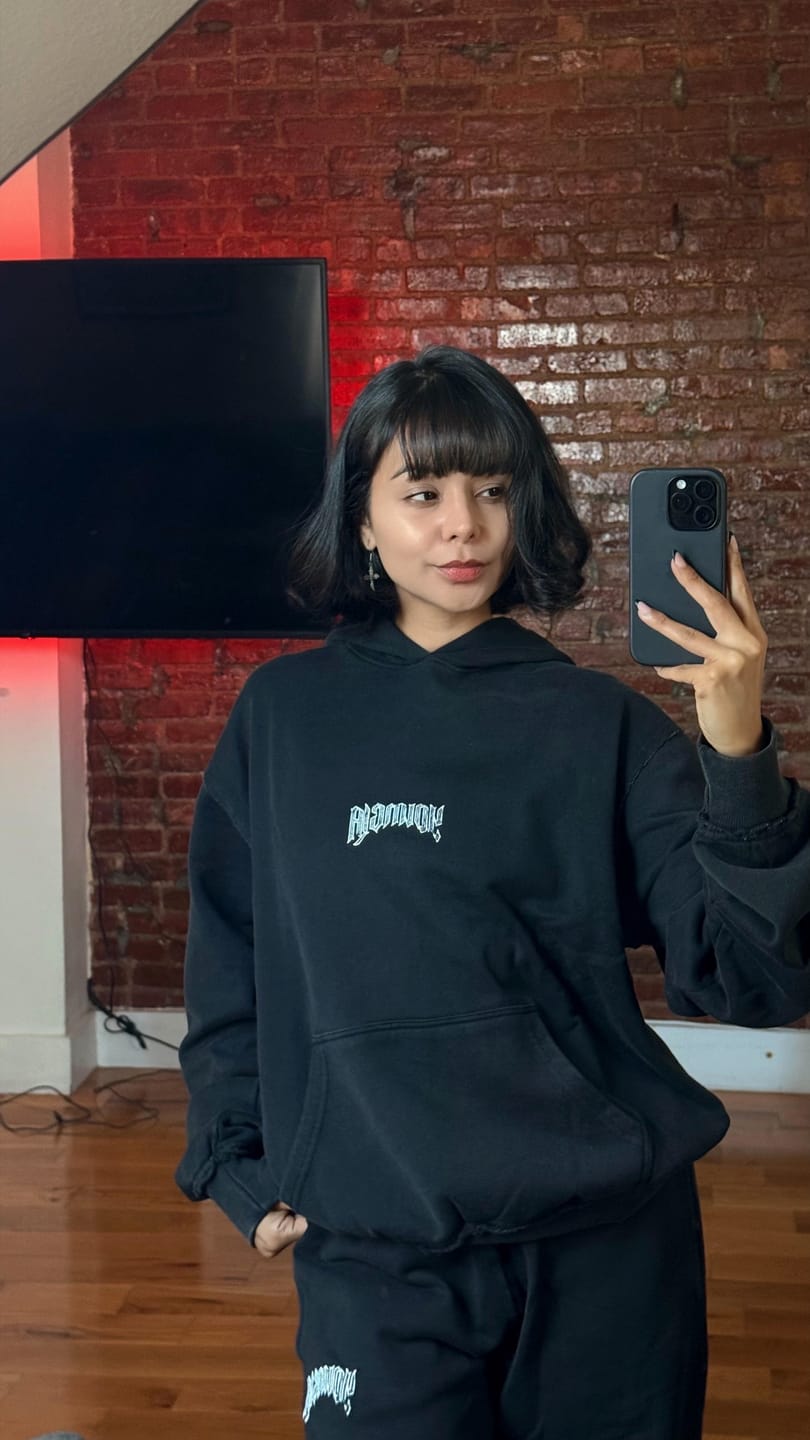 Customer photo review of W549 Rebel Hoodie