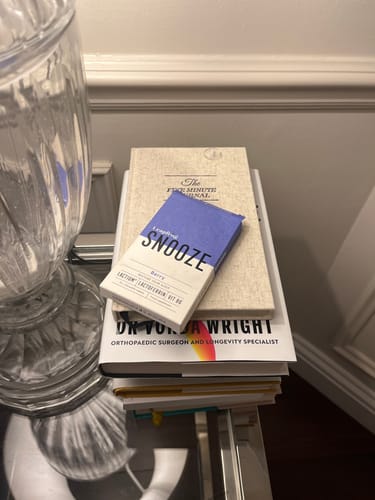 Customer photo review of SNOOZE