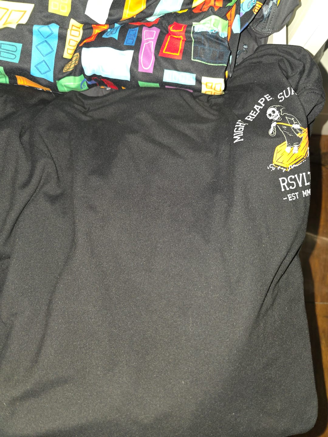 Customer photo review of Mighty Reaper Surf Club – Performance Hoodie