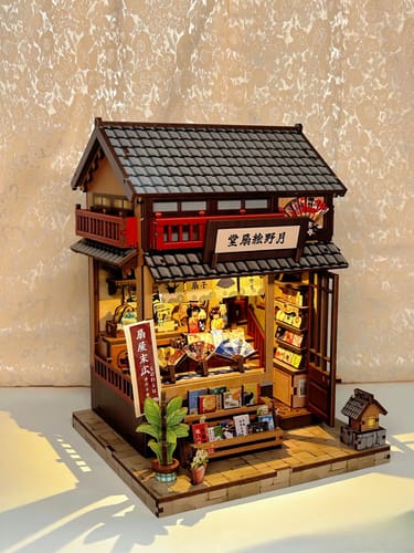 Customer photo review of Tsukino Eogi-dou DIY Miniature House