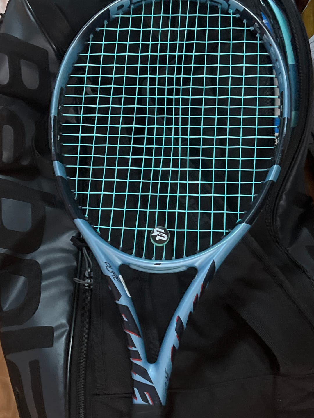 Customer photo review of NEW RTP SHOCKSORB DAMPENER V3 - The only dampener made for pain relief and performance.