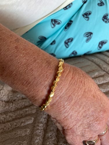 Customer photo review of Tibetan Bracelet of Fortune