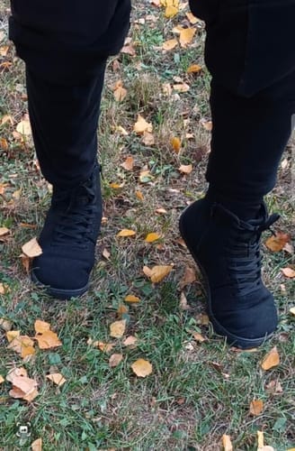 Customer photo review of Vaistoa Tunto 2 | Felt Barefoot Sneakers