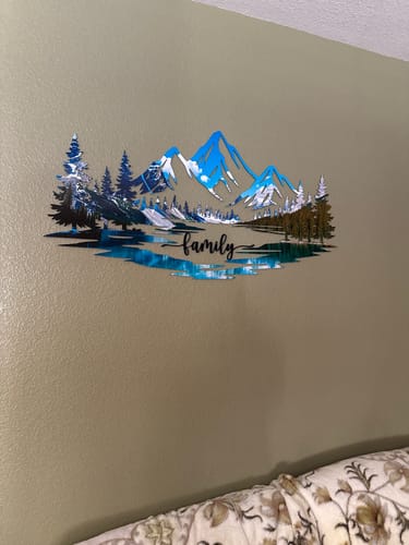 Customer photo review of Banff National Park Printed Wall Art