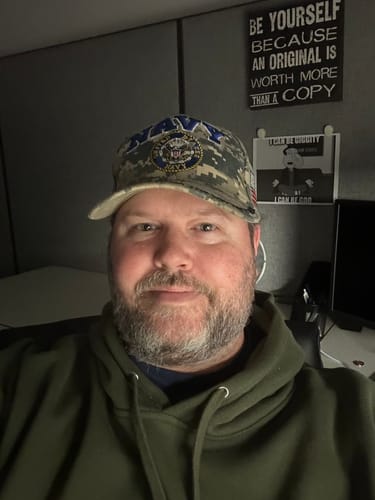 Customer photo review of 717 Patriot Hoodie