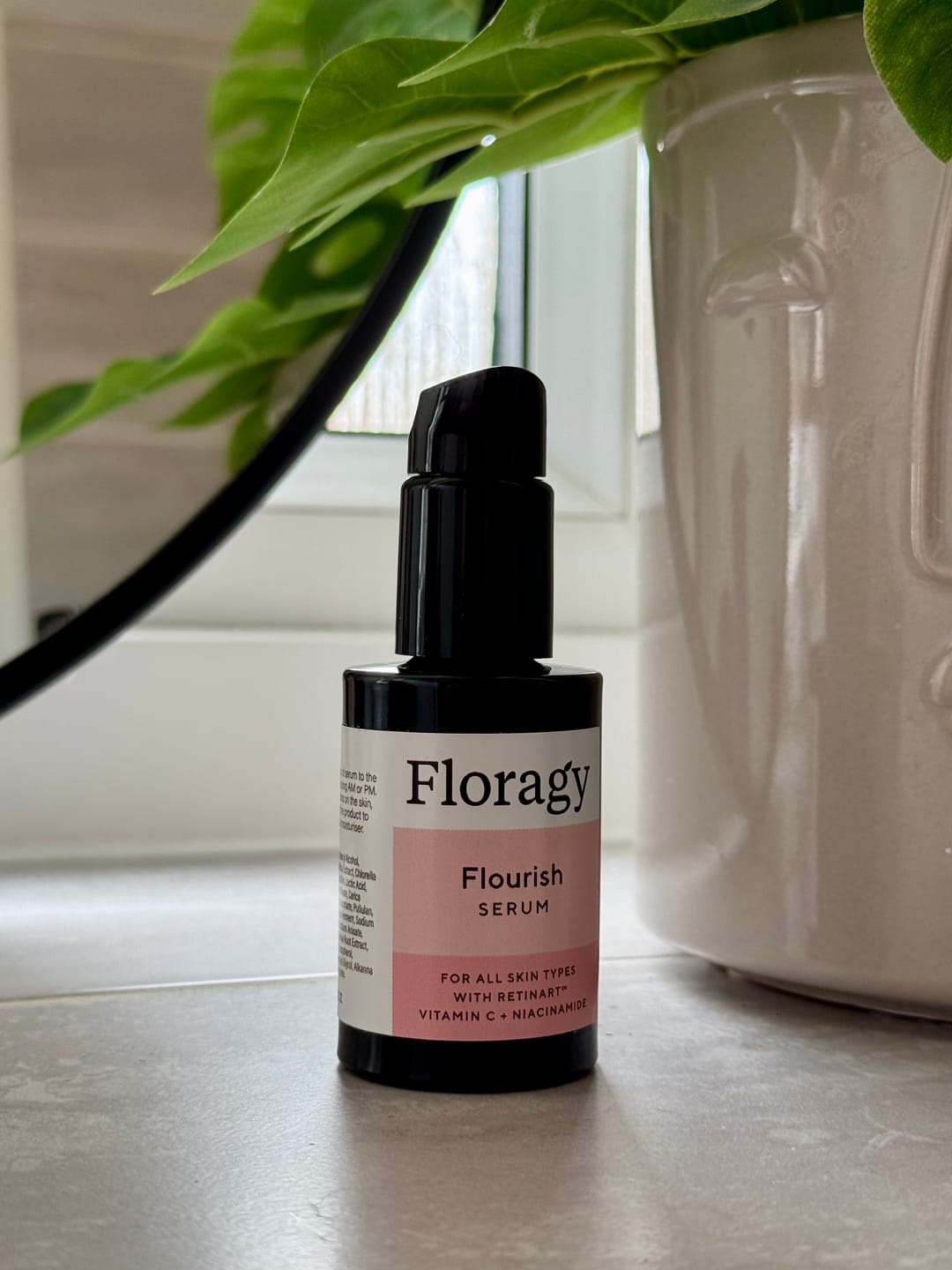 Customer photo review of Flourish Serum
