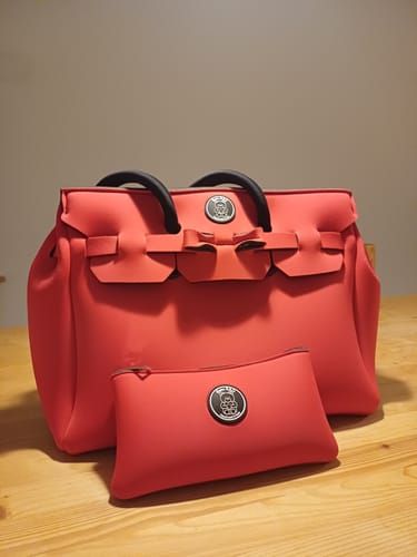 Customer photo review of Portafoglio (Red)