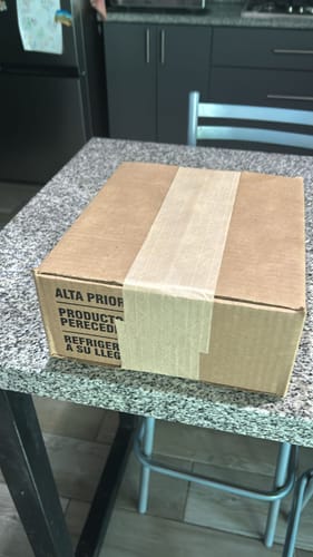 Reseña con foto de un cliente sobre Kit Cortes Finos