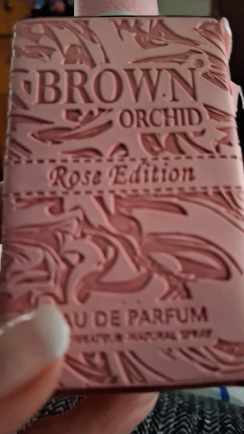 Customer photo review of Brown Orchid Rose Edition EDP 80ml