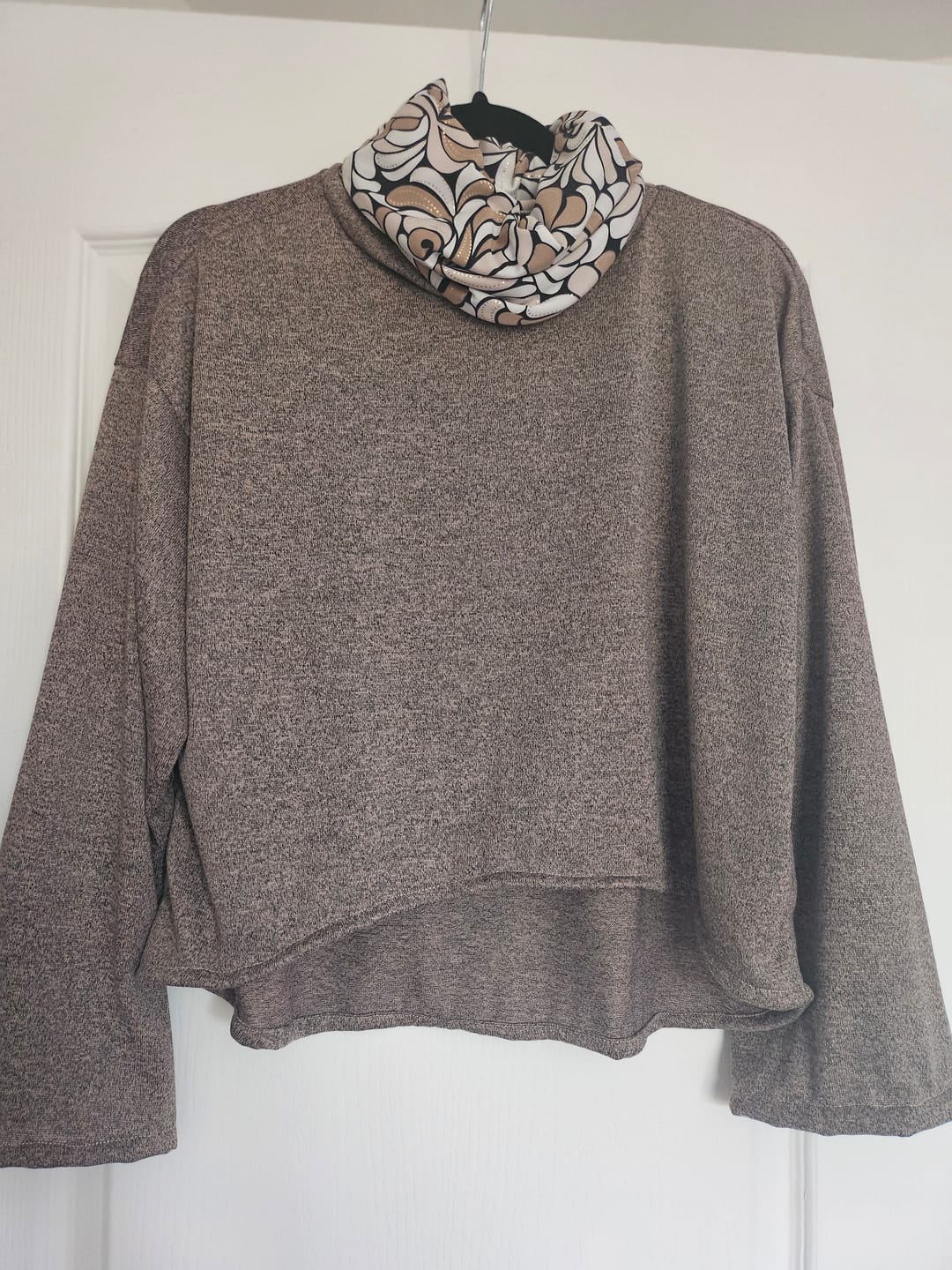 Customer photo review of Melange Knit Fabric
