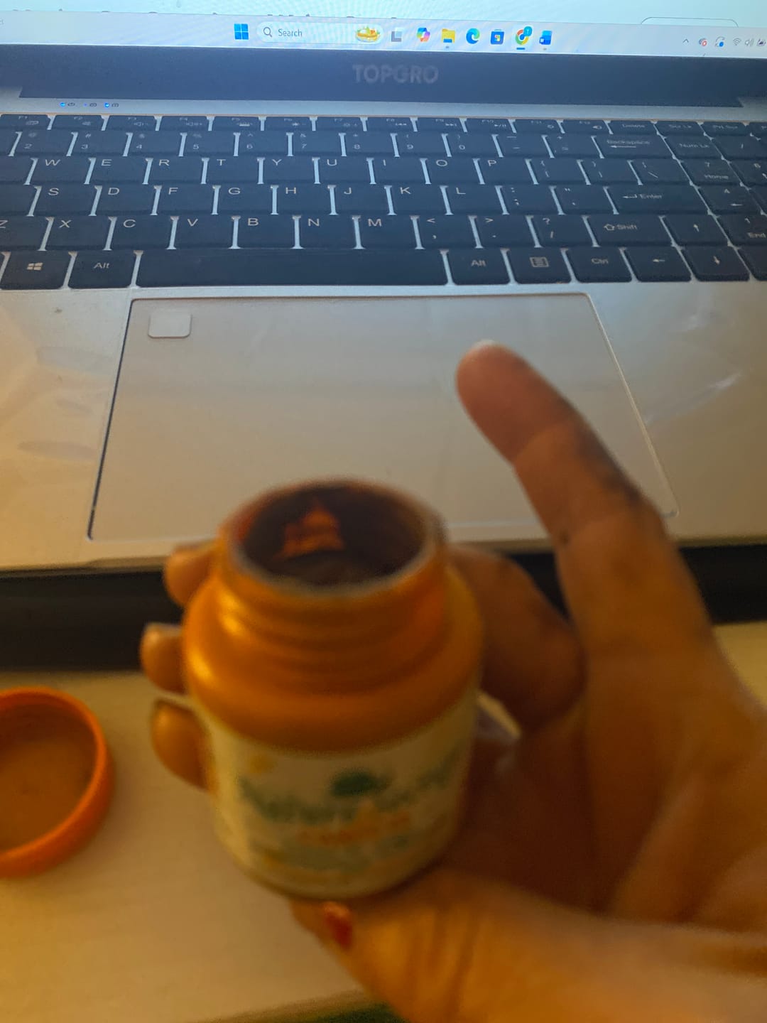 Customer photo review of Nature Secrete Carrot Facial Cream 40g-clearance