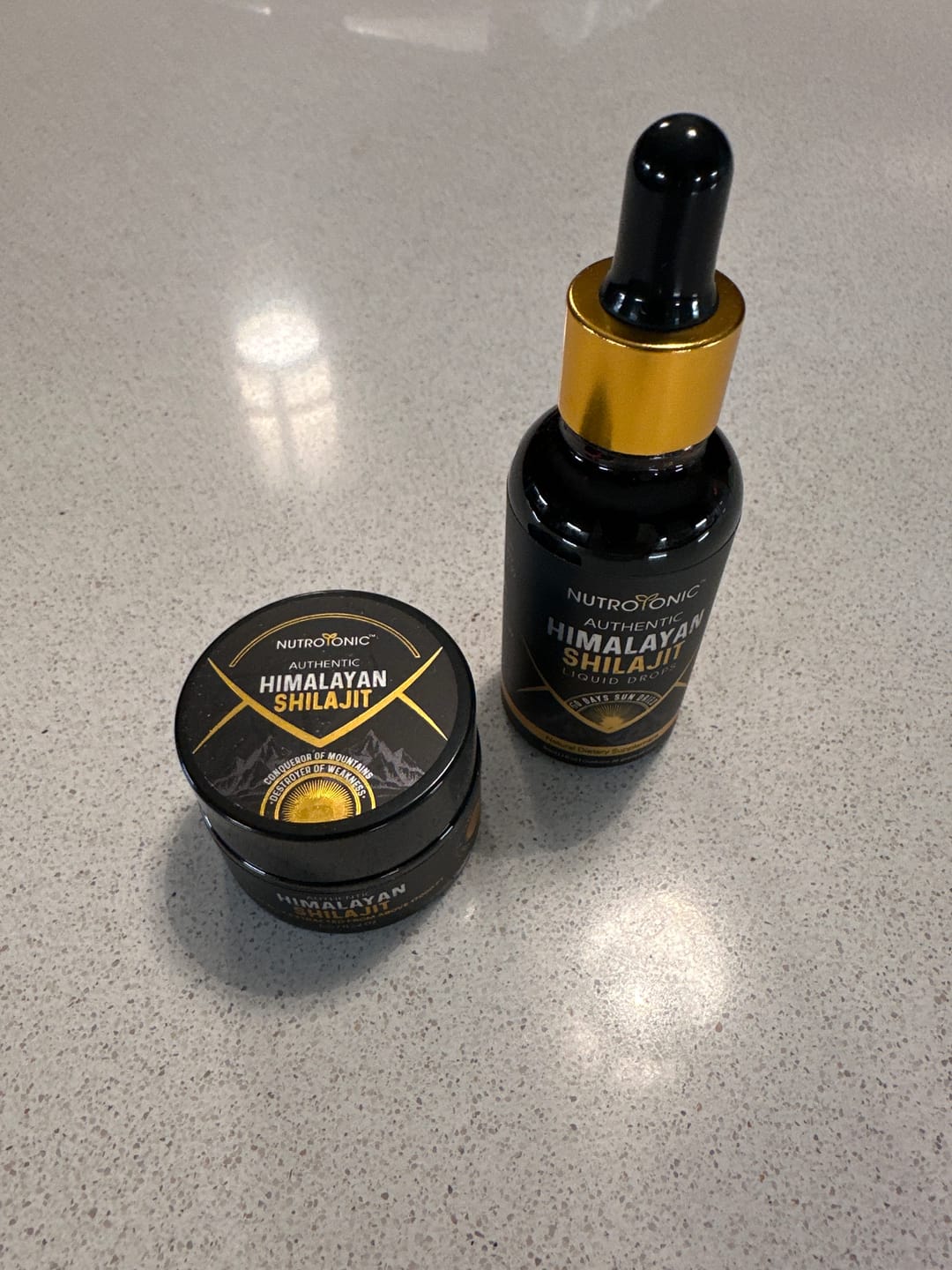 Customer photo review of Authentic Himalayan Shilajit® Liquid Drops
