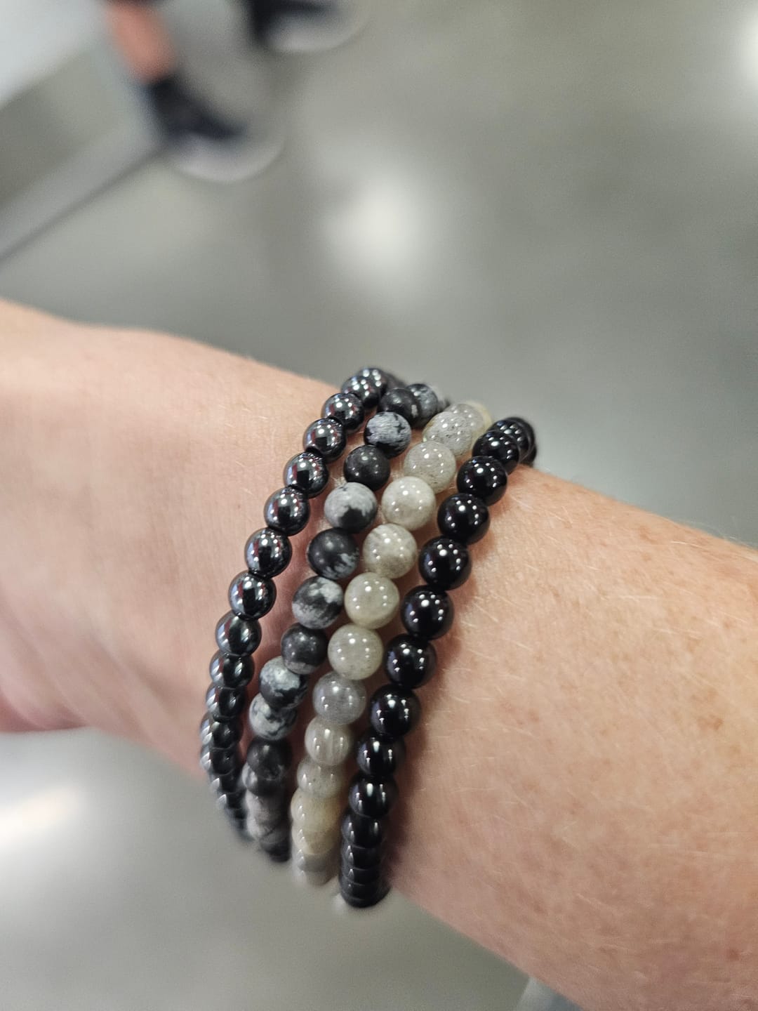 Customer photo review of Labradorite Bracelet Mini