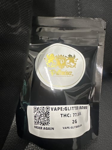 Customer photo review of Glitter Bomb
