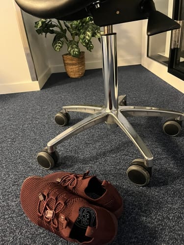 Customer photo review of Vaistoa Riemu | Knitted Barefoot Slip-ons