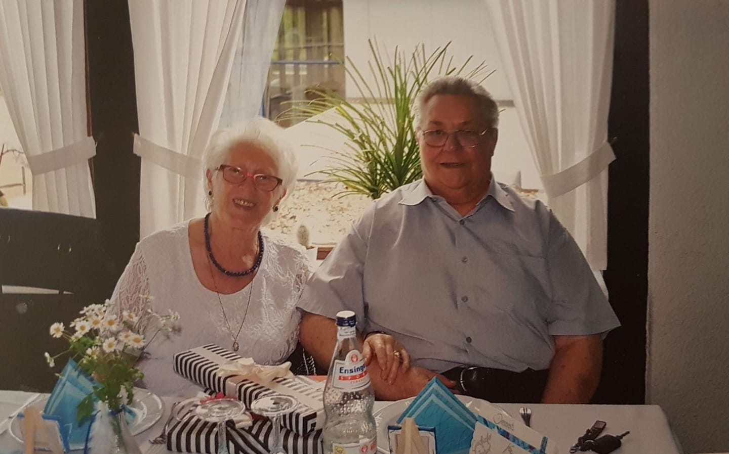 Customer photo review of Wenn du mich vermisst - Personalisiertes Kissen