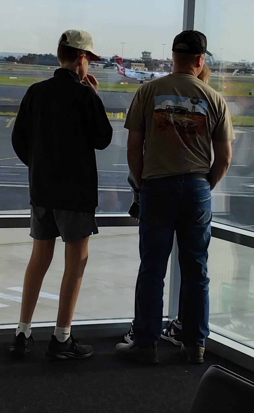 Customer photo review of Rusty But Trusty Tee Tan