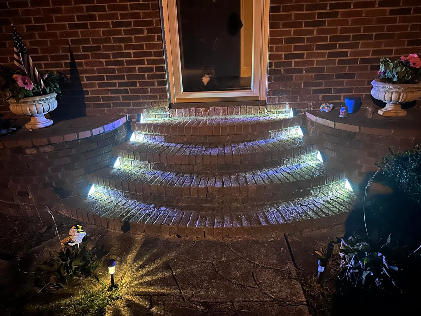Customer photo review of SolaGarden™ Step Light Pack