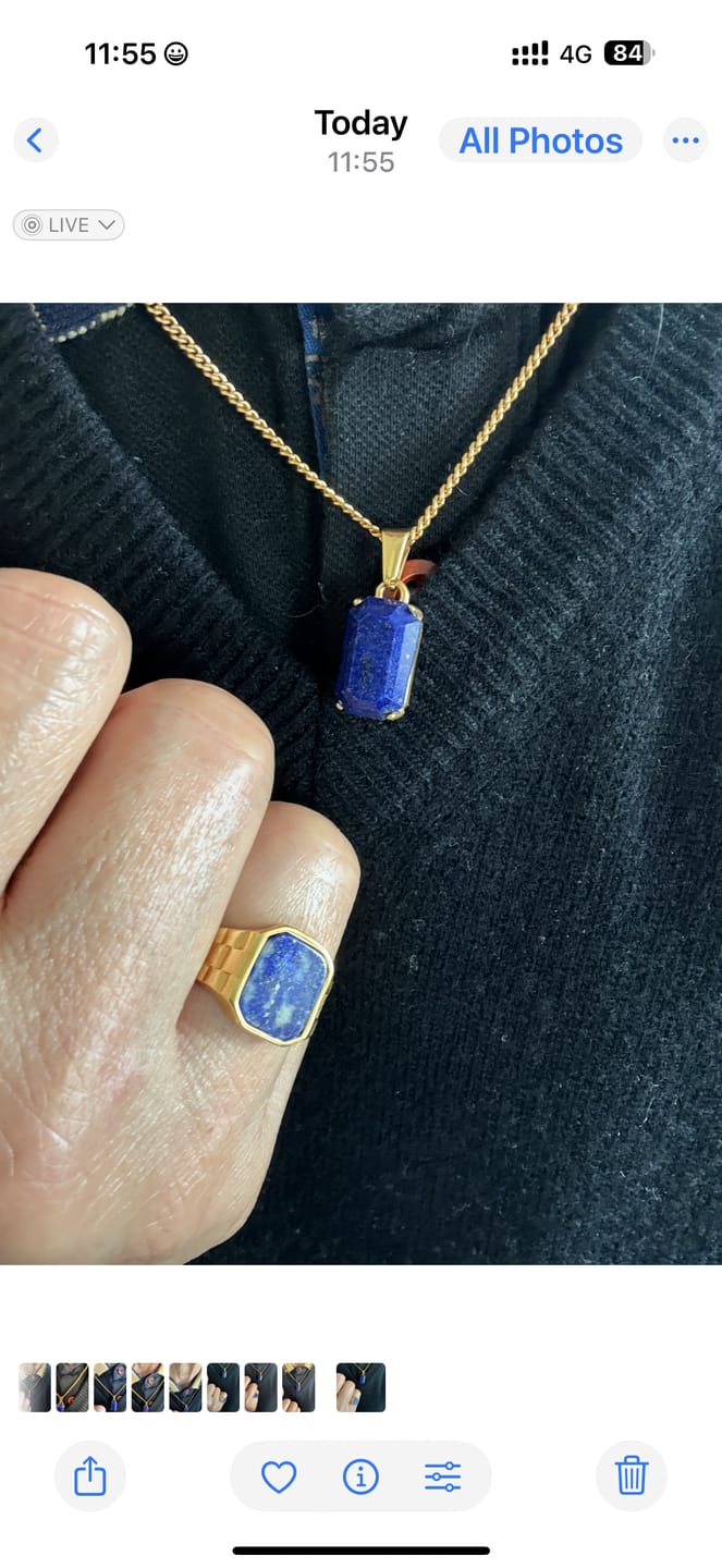 Customer photo review of Ultramarine (Gold)