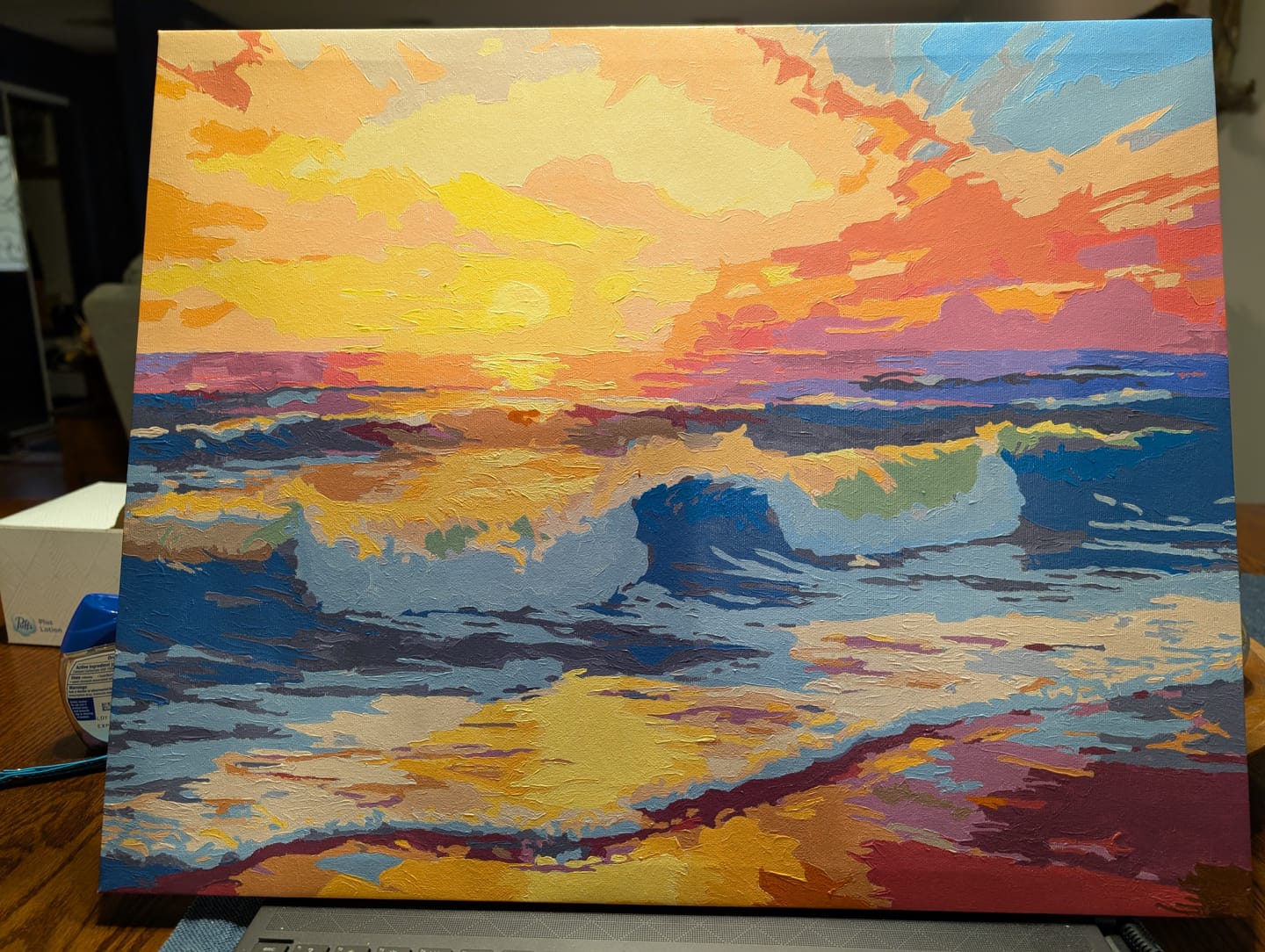 Customer photo review of Sunset Surf