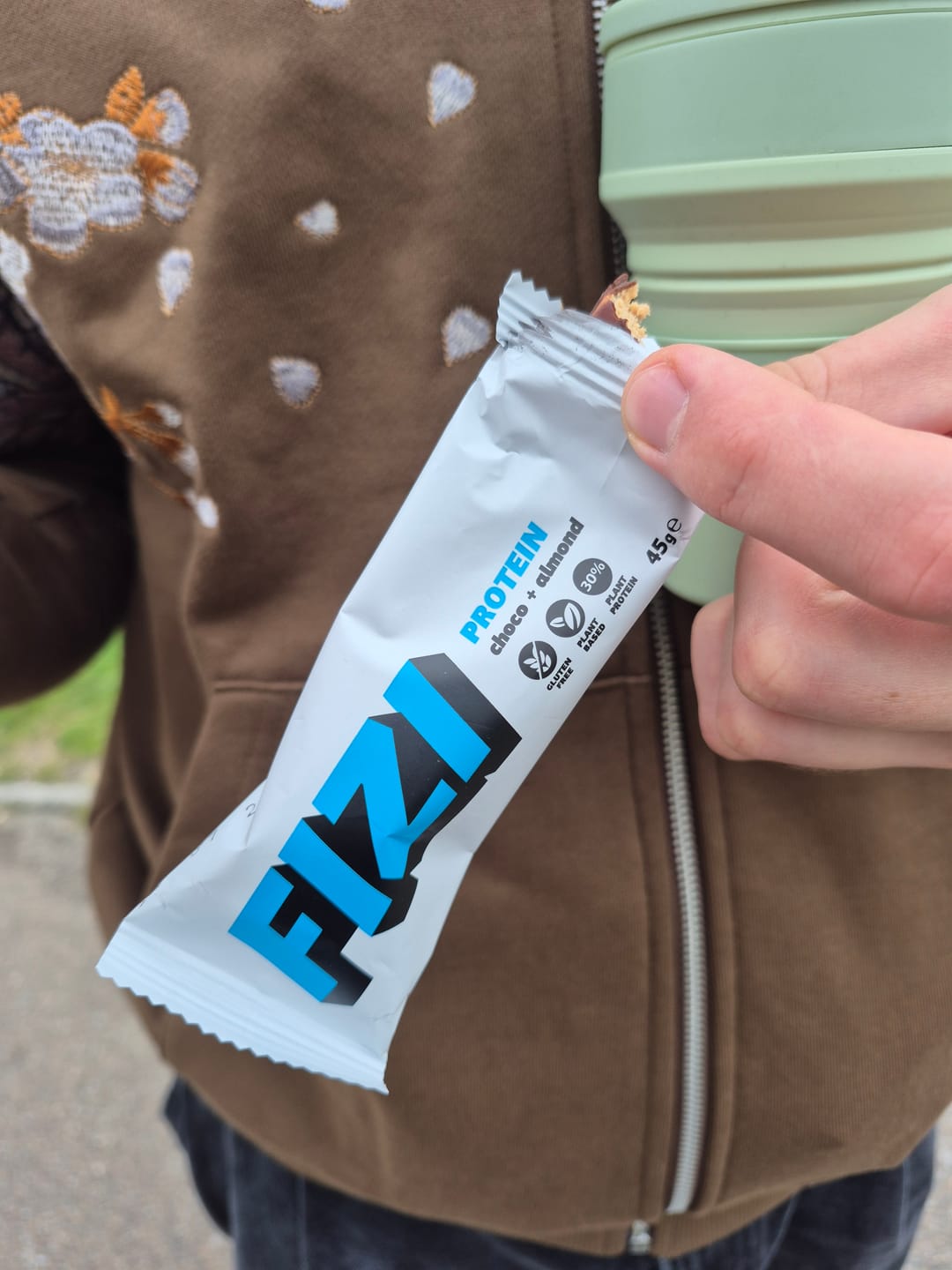 Customer photo review of Choco + Almond x10 шт.