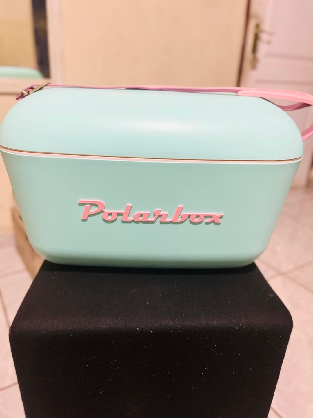 Customer photo review of Polarbox Retro Cooler Box 20L / 12L Turquoise