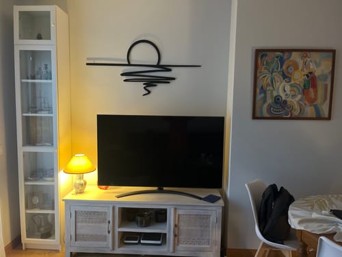 Customer photo review of Décoration murale en métal - Coucher du soleil (SUN.01)