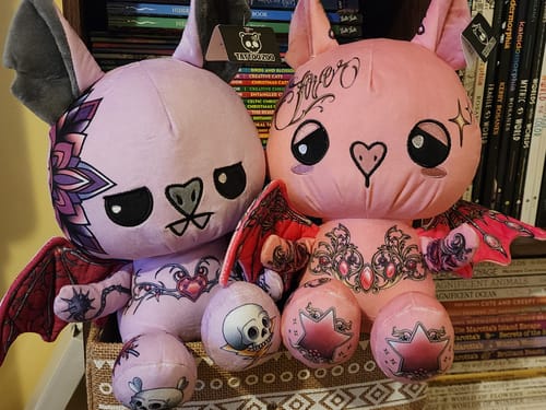 Customer photo review of Rosie the Bat Plushie
