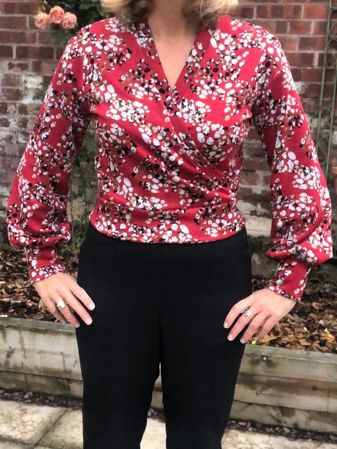 Customer photo review of Retro Remix Digital Modal-Touch Jersey Fabric