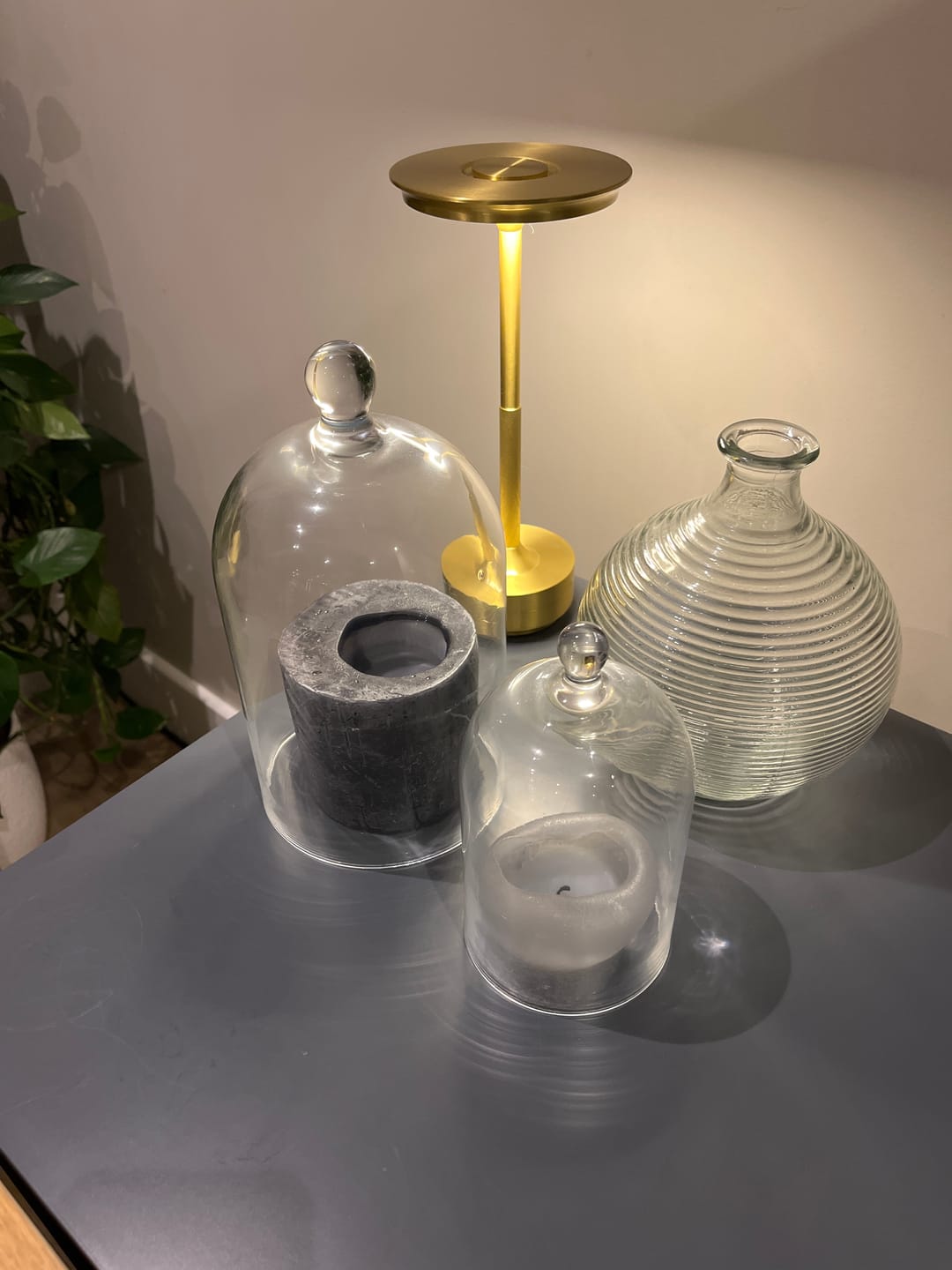 Customer photo review of Cordless Modern Aura Table Lamp - Cordless Table Lamp with Touch Control & Modern Nordic Design