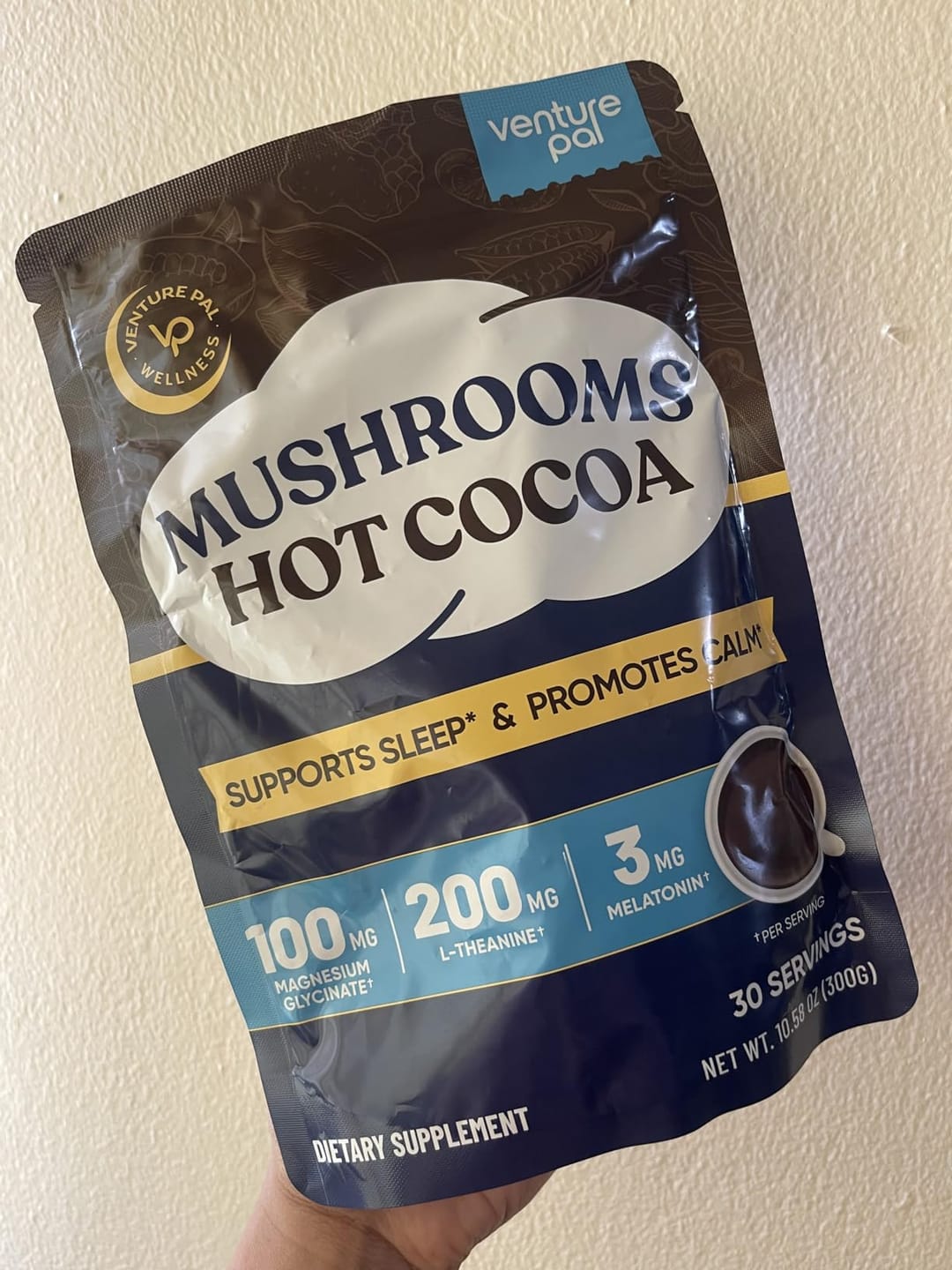 Customer photo review of Mushroom Hot Cocoa - 30 servings