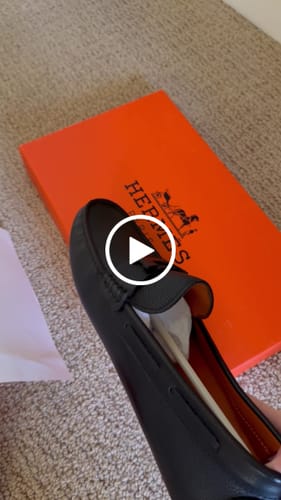 Customer video review of HM Men's Loafer Black Cowhide 557566