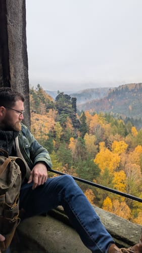 Customer photo review of Holzbrüder® Flanelljacke – Outlander (Green-Pine)