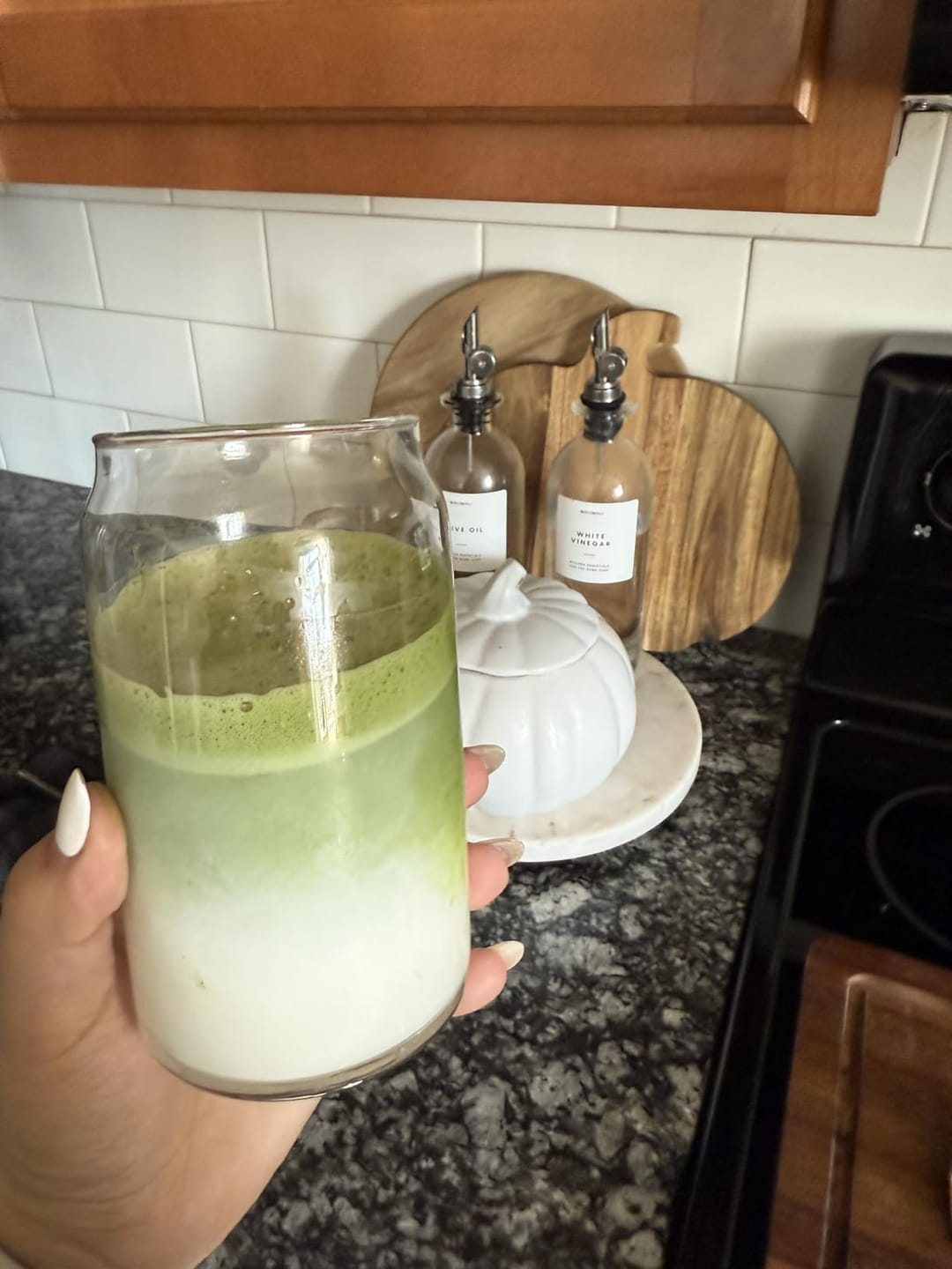 Customer photo review of Ceremonial Grade Matcha Powder - 30g/1.06oz