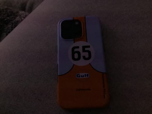 Kundenbewertung mit Foto zu 917K #20 Gulf 24h LM 1970 Livery - Individuelle Premium Hülle für iPhone
