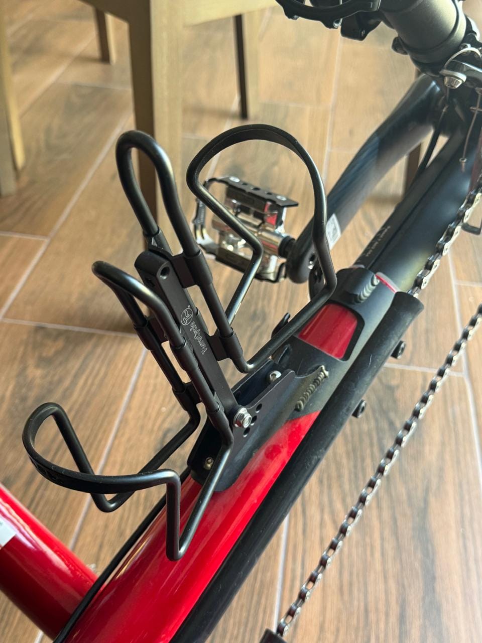 Customer photo review of Adjustomatic Bottle Mount