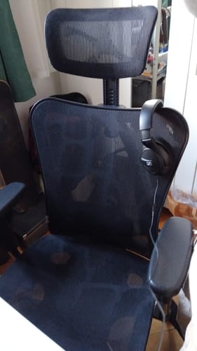 Customer photo review of Sihoo M57 Full Mesh Breathable Office Chair for Sedentary Lifestyle