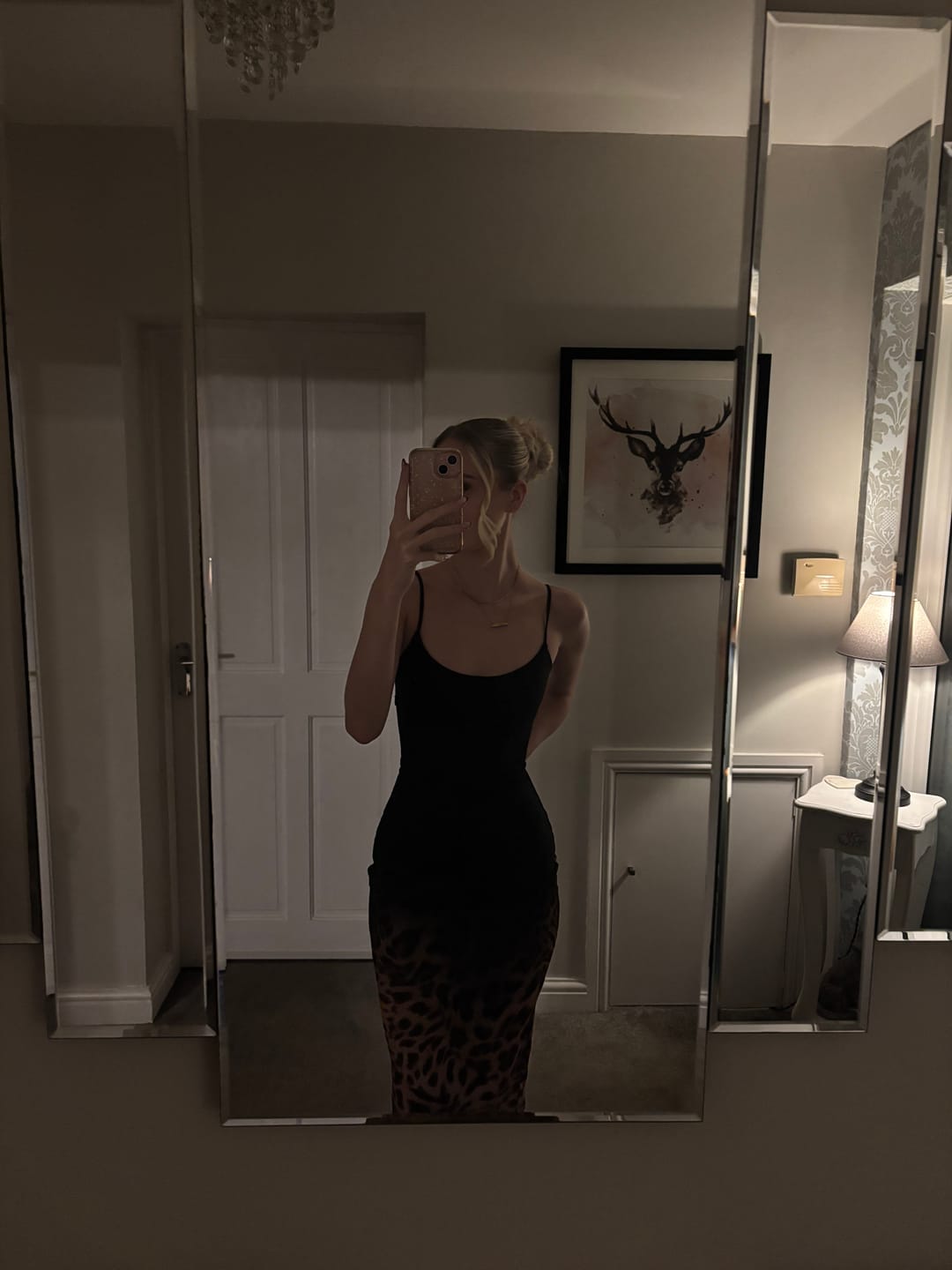Customer photo review of BLAIR SCULPTING MIDI DRESS