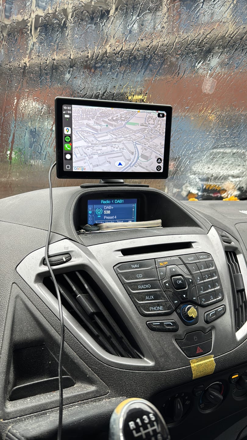 Customer photo review of Siltcon® 9”  Carplay / Android Auto Scherm