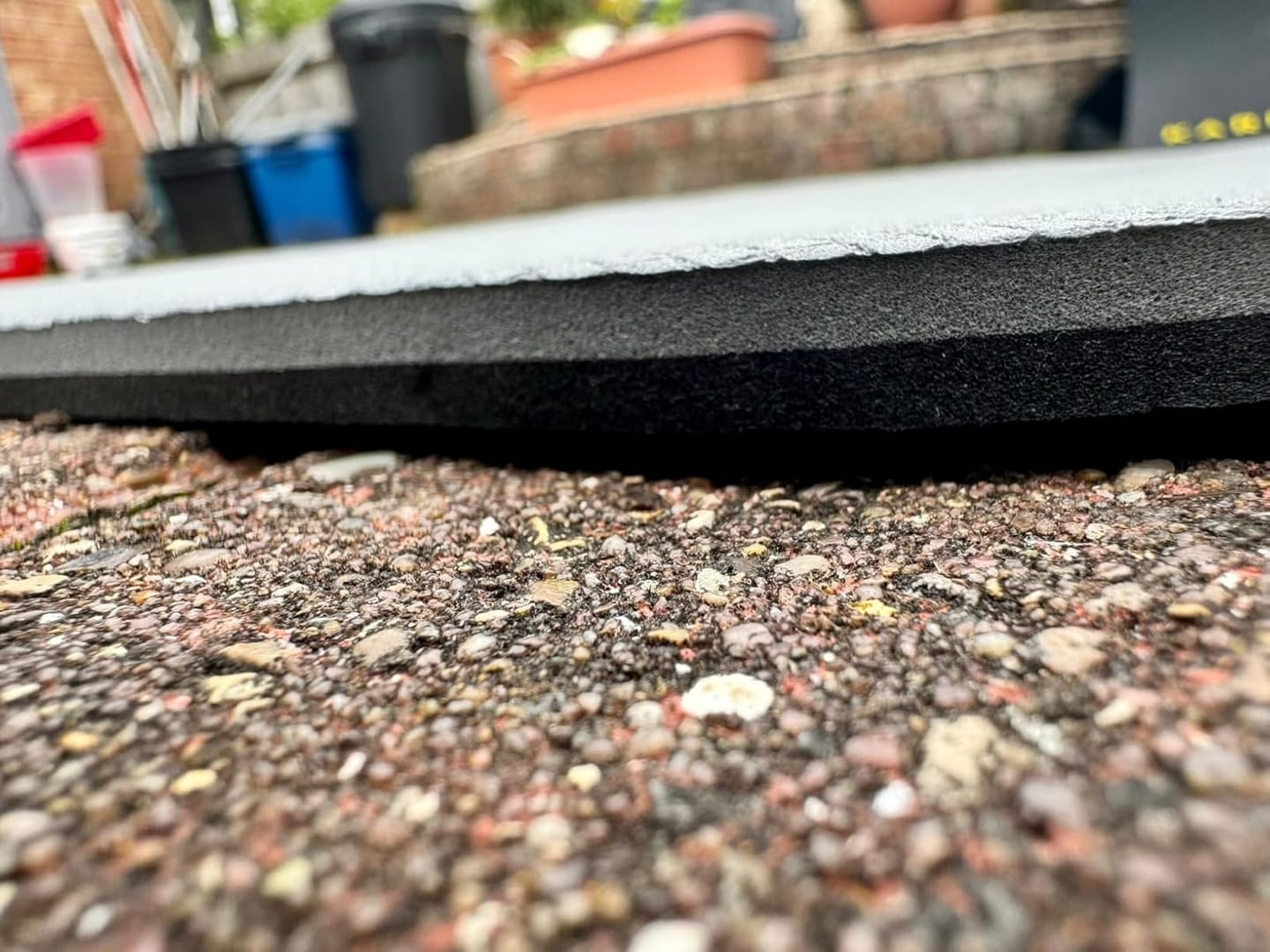 Customer photo review of Large Exercise Mat - Extra Wide & Thick Yoga Mat